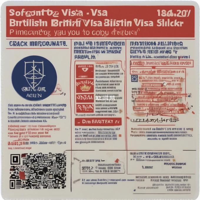 如何申请英国签证贴纸？